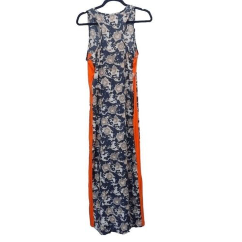 CUBIT Camo & Orange Racer Back Maxi Dress — Junior's SZ M (see measurements) - Picture 4 of 11